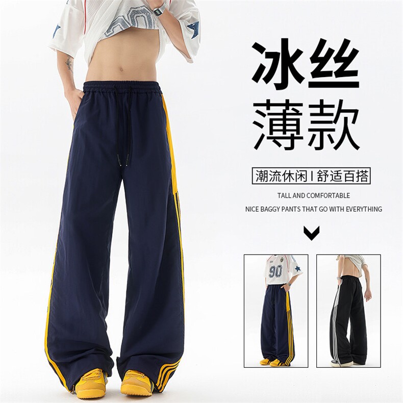 【一折专区】精选丨夏季潮牌速干丨宽松直筒长裤丨运动登山裤图片