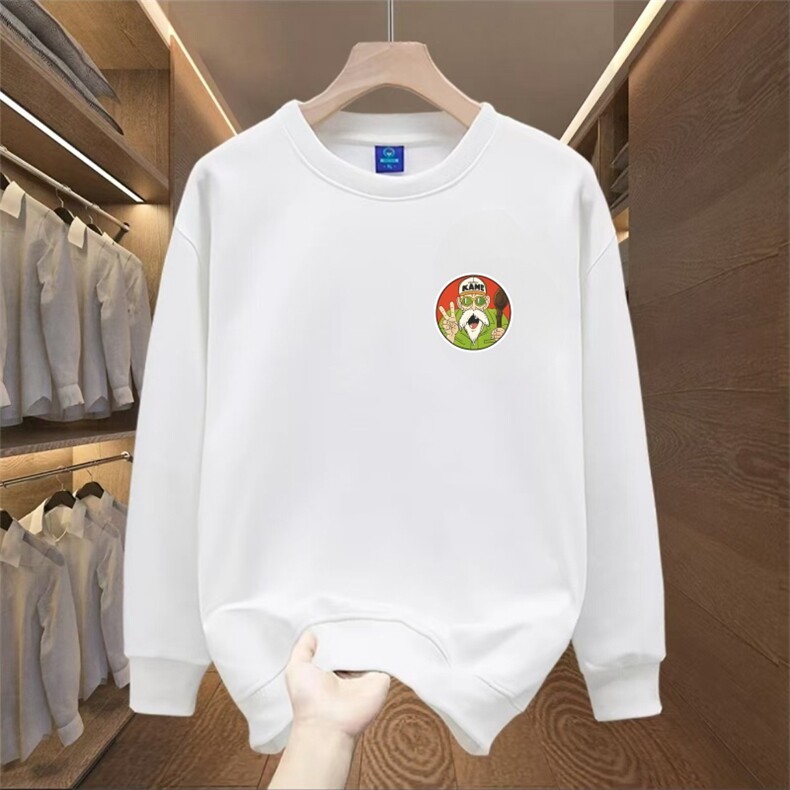1506-1/GJ45840/P39印花周边衣服纯棉圆长袖卫衣男女,男装卫衣,星座1506A