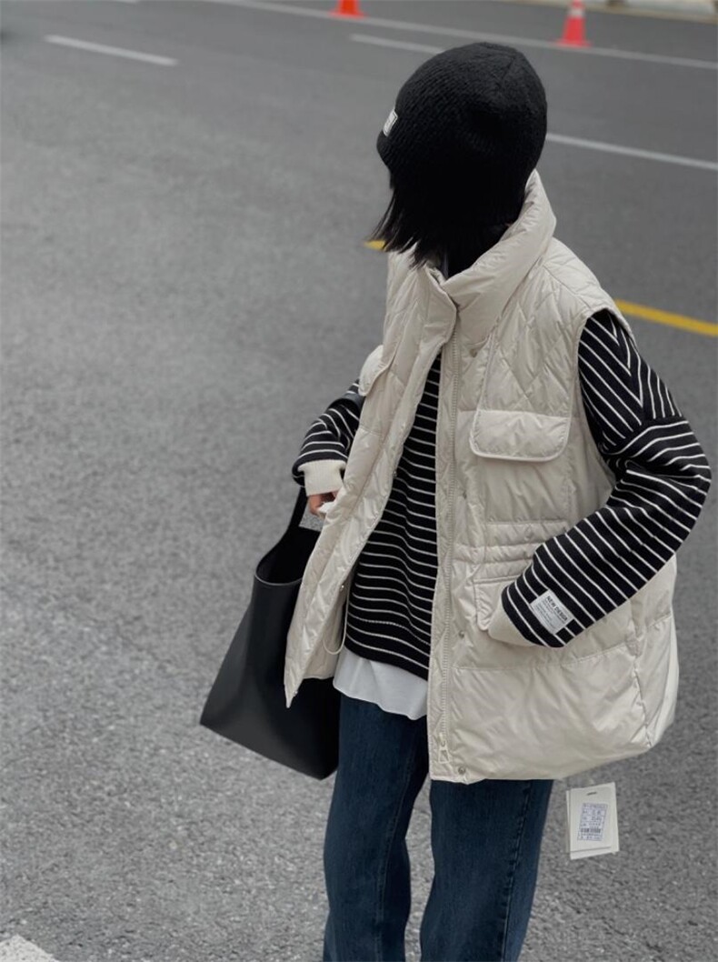 雷洛奇—羽绒马甲，女装马甲，雷洛奇丽