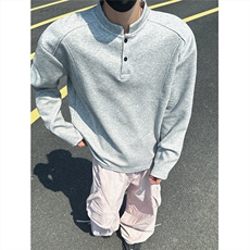 【图】POLO衫翻领卫衣长袖T恤W989/特P22浅灰有加绒，男装Polo衫，电商A094