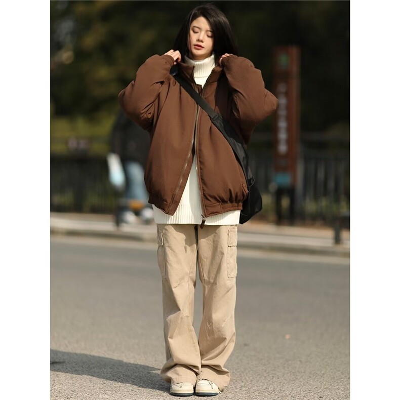 加绒加厚冬男立领棉衣灯芯绒保暖棉袄面包服外套MY9050P75,男装棉衣,星座1013-1