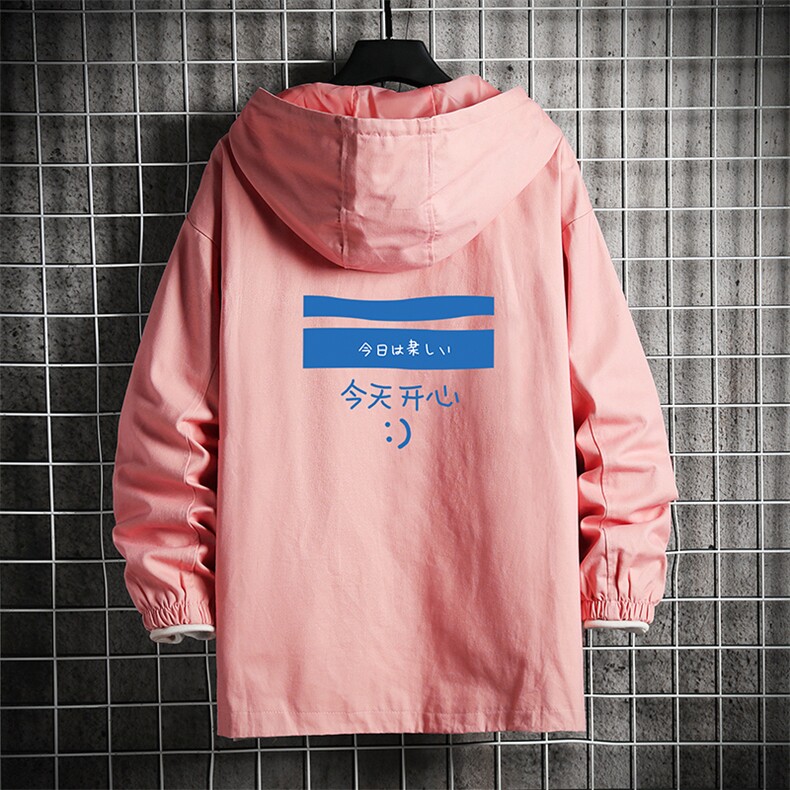JK41033-P85加棉款-P115纯棉连帽夹克男士大码工装夹克男网格,男装夹克,电商A040A