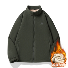 直播中老年秋季新款340克开衫重磅高品摇粒绒8999加绒-P55，男装卫衣，星座217-4