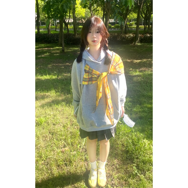 【有货】WY904CC-特P48设计感蝴蝶结连帽卫衣男女同款,男装卫衣,星座1007（原301D）