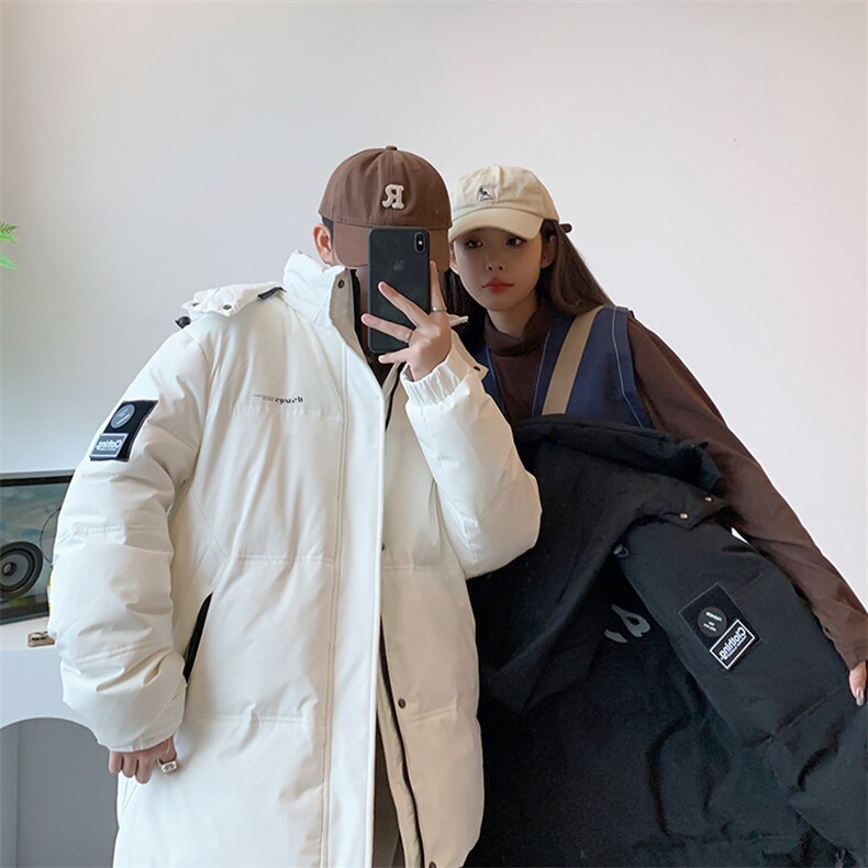 情侣连帽短款纯色背带学生印花轻薄白鸭绒羽绒服外套班服,男装羽绒服,星座301D-4(原星座1004-4）