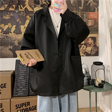 XF3090/P70秋装现货新款小西服男外套宽松上衣大码西装韩版潮流男，男装西服，电商A141