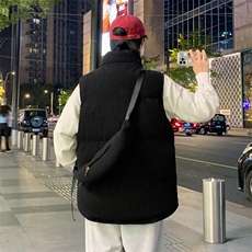 灯芯绒棉马甲男2024秋冬季新款棉衣休闲保暖加厚外套，男装棉衣，星座410-6（原星座1304-1）