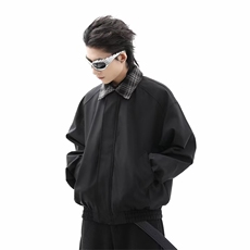 1506/QJK010/P69美式复古vintage外套男女夹克翻领短款棒球服夹克，男装夹克，星座1506