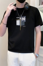 社会小伙2025新款夏季短袖T恤男士印花半袖A313-1-5816-P4868，男装T恤，电商A313-1