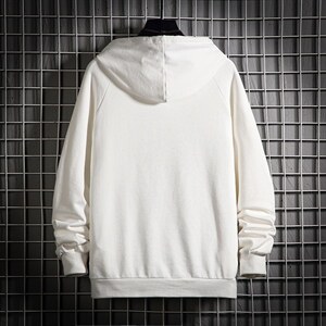 7XL-M 2023秋季新款潮牌连帽卫衣男慵懒风加肥加大码长袖控价88图片