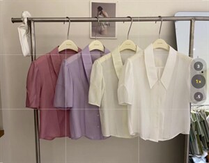 小衬衫4色2码,女装衬衫,SYH