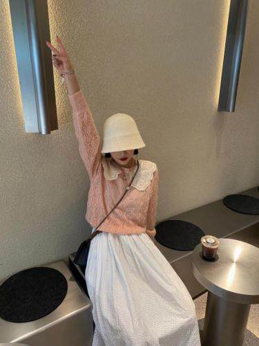 【现货】马海毛拼接蕾丝，其它，安吉拉