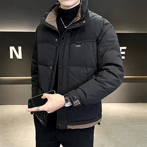 B353 6606 P165 黑2024年冬季新款男士羽绒服立领羽绒店主男控248图片