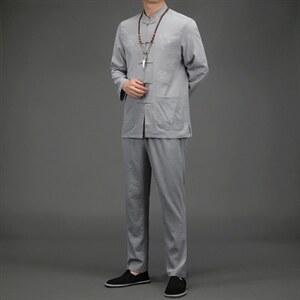 BETZ221钱塘2020-2唐装风中老年男装中老年套装P80，男装中老年男装，钱塘207-2