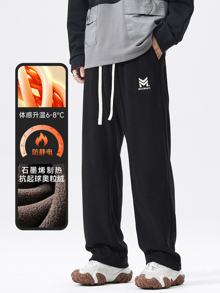 A178-1DY586AP90奥粒绒秋冬季美式休闲针织卫裤,男装休闲裤,电商A178-1