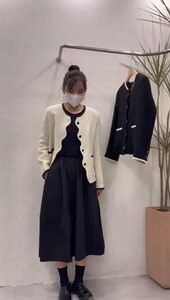 小香风外套图片