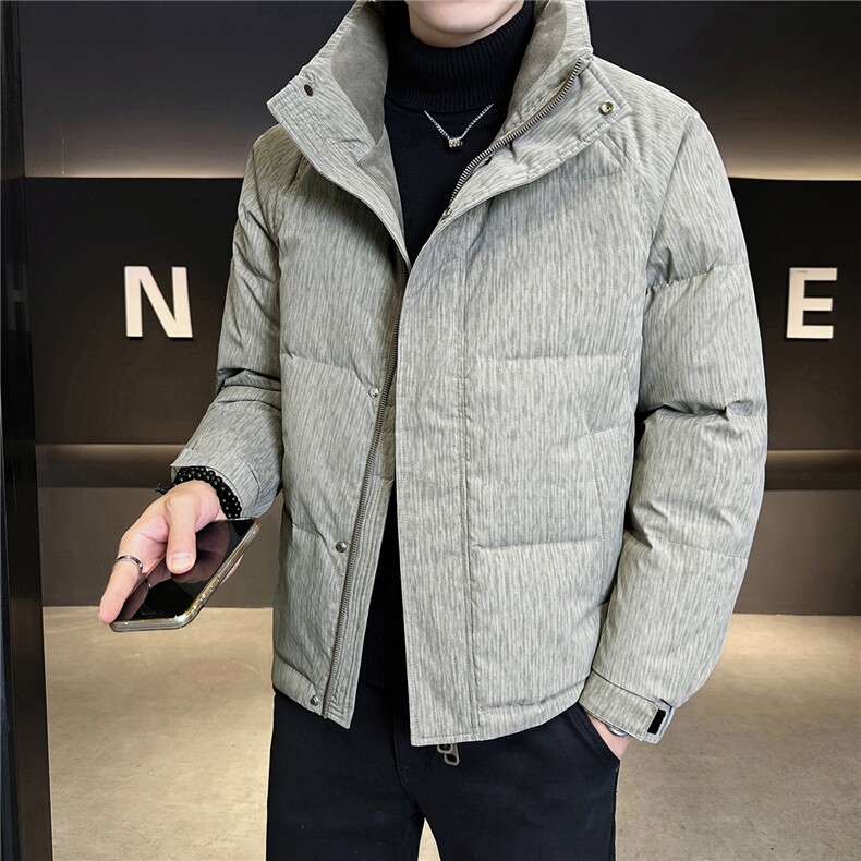新标90绒男士羽绒服冬季2025新款加厚保暖外套A313-26050-P265,男装羽绒服,电商A313