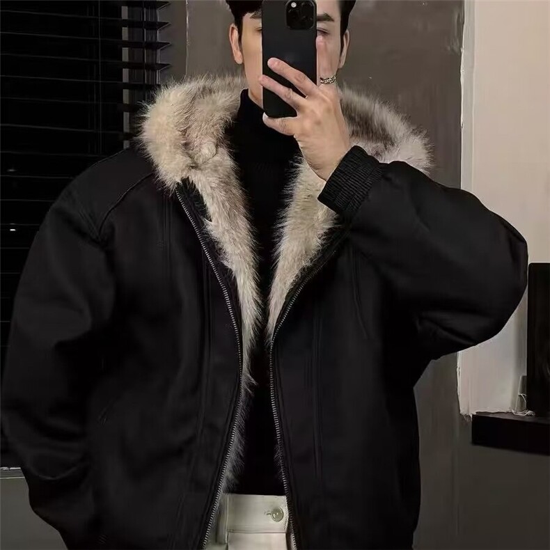 复古棕色皮衣女2025春秋季新款水洗皮韩版宽松皮夹克帅气机车外套，男装夹克，星座506A