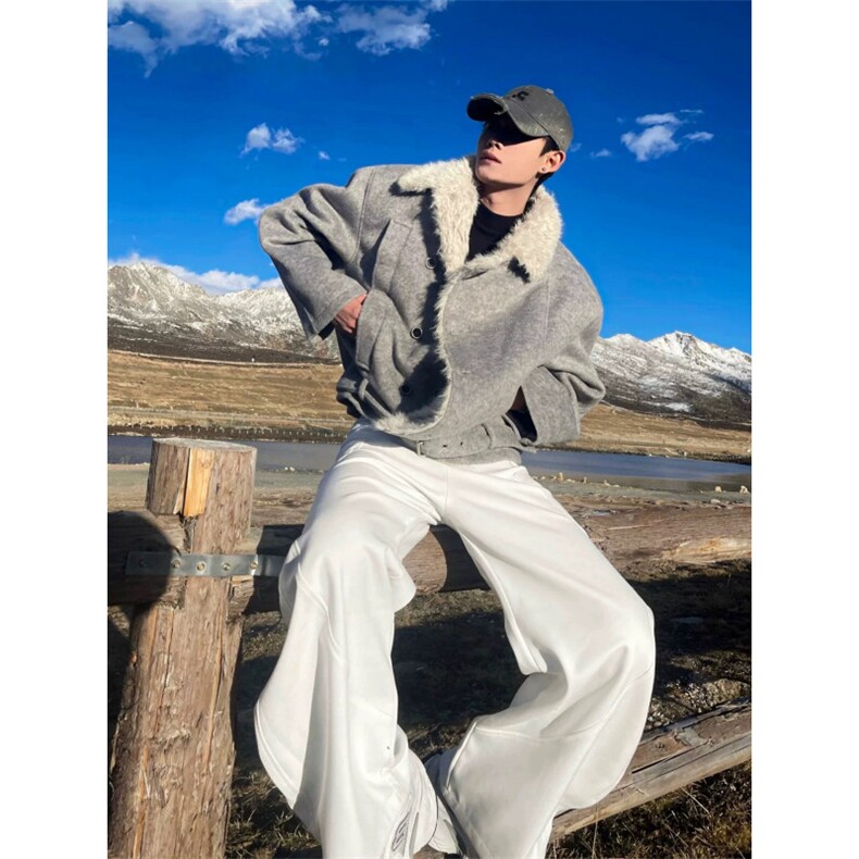 DD338P102 美式复古座山雕棉服图片