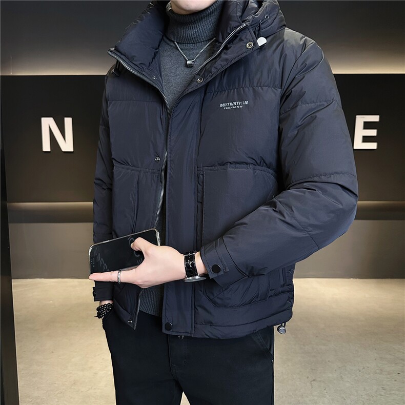 标50绒连帽男士羽绒服冬季2025新款休闲外套A313-2612-P225,男装羽绒服,电商A313