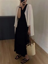法式气质背心裙，女装背心吊带，Comfort Zone 舒适区