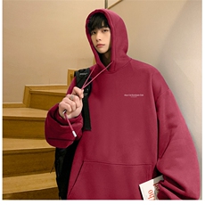 抖音供货、重磅360克现货加绒印花连帽卫衣HD019-1-LMWY44109-P40，男装卫衣，电商019-1