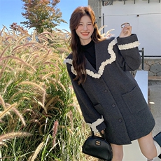 现货西装裙209-6501-P165-K2382025年秋季，女装西装，韩蜜菓