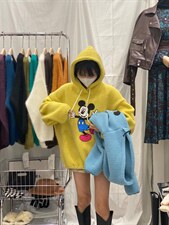 羊羔毛加绒保暖卫衣均码，女装卫衣/绒衫，MJJ