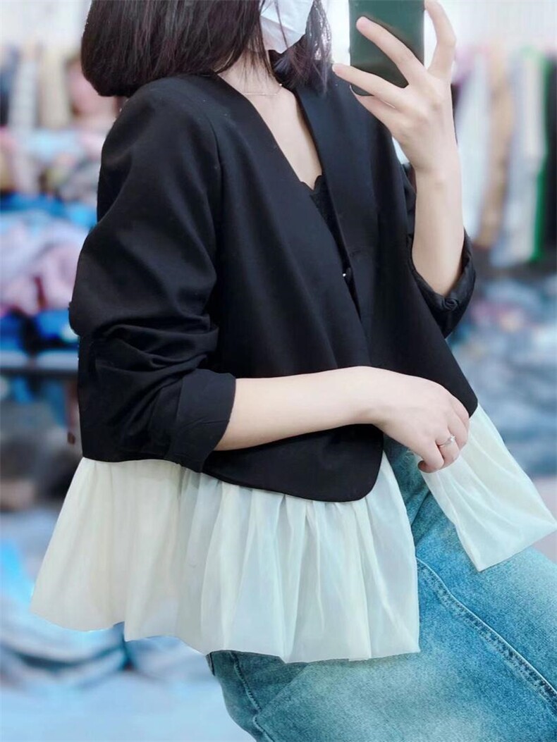 拼接小外套，其它，N+