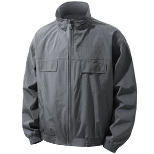 JK009立体白底 春季工装美式游骑兵夹克 聚酯纤维(M-5XL)TP55图片