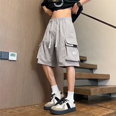 K196-P32控49新款现货夏季宽松男士休闲短裤，男装牛仔裤，星座209-1