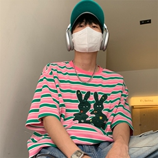 粉色条纹