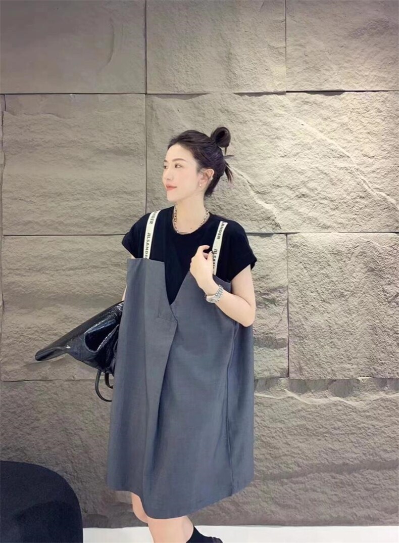 夏季新款背带连衣裙，女装连衣裙，C&B