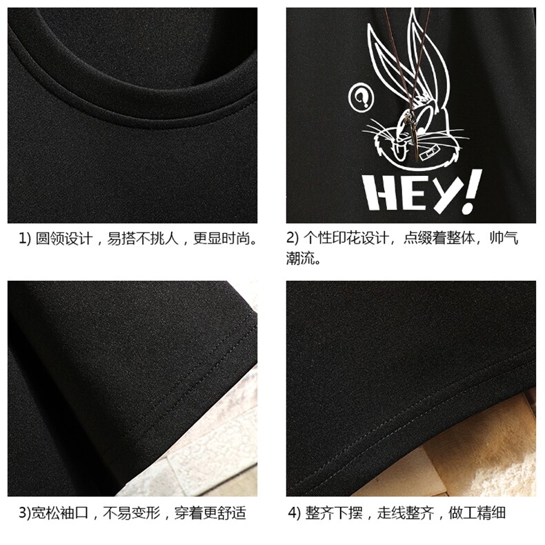 TK28179-P25春夏季七分袖t恤男大码五分袖男短袖中袖砖墙挂拍,男装T恤,电商A040A