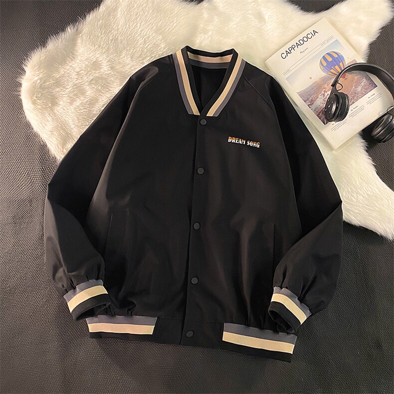 新款上市潮牌男女春季上衣宽松休闲夹克外套CYJK2126-P45,男装夹克,电商A128