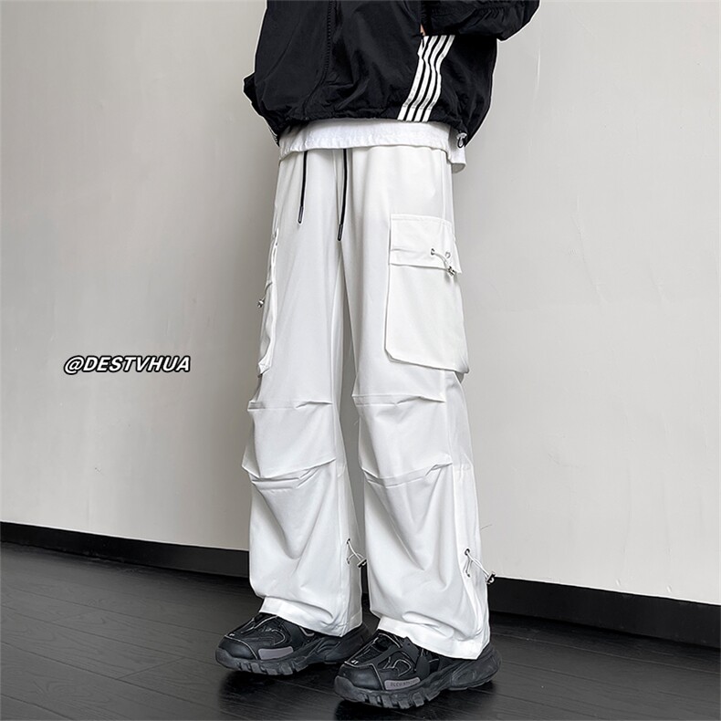 2025秋季新款现货港风大码伞兵裤M-5XL-KZ8607-特P40,男装休闲裤,星座417-1（原电商B245）