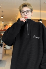氛围感穿搭舒适百搭卫衣cityboy风宽松潮牌上衣HY183TP55控78，男装卫衣，电商A102B