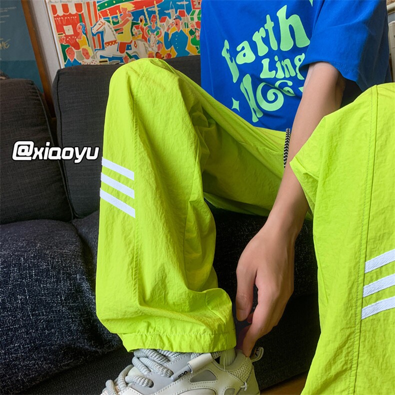 XZ616 夏季新款多巴胺穿搭防水速干休闲长裤 TY879 P45控58图片