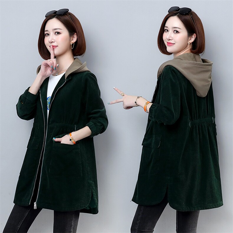 百搭气质休闲宽松中长时尚，女装风衣，玛其路