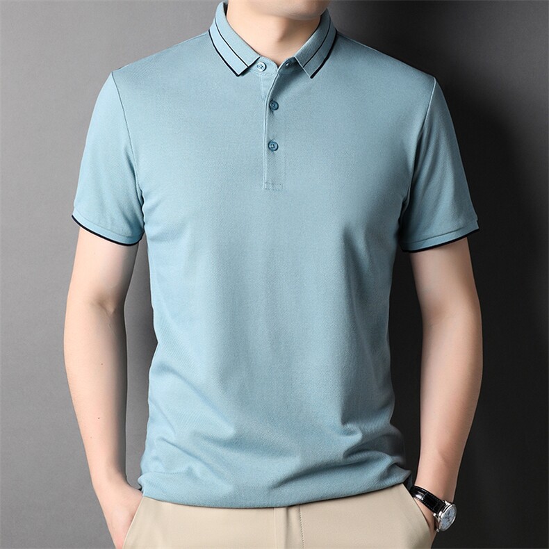 2023年夏新款高端时尚男士T恤P55，女装T恤，电商D223-1