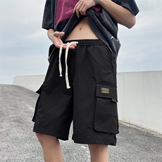 高街短裤男夏季百搭外穿运动裤港风潮牌宽松休闲五分裤子，男装休闲裤，星座716-4