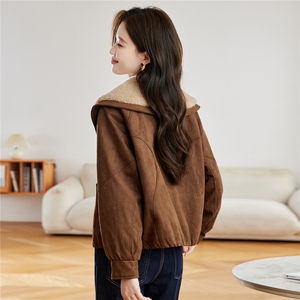 现货！2025冬季新款夹棉加厚棉衣棉服图片