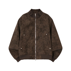 美式立领扎染外套男春秋短款棒球服高级感飞行夹克JK068-P75，男装夹克，星座308B-2