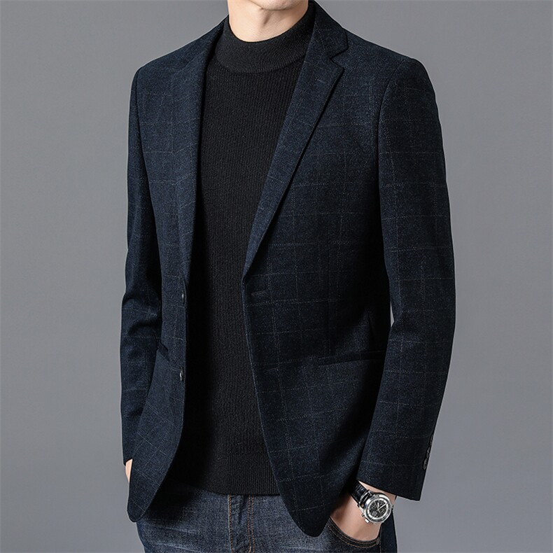 AH23321钱塘2020-3商务休闲简约中青年男士秋季新款西服P150,男装西服,钱塘207-3