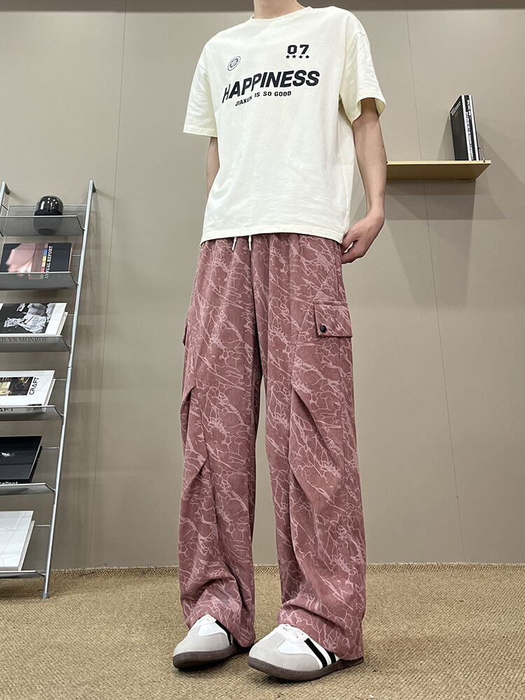 D-A178-XK310P402025春季新款美式休闲灯芯绒裤子,男装休闲裤,电商A178