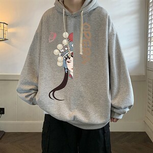 纯棉连帽卫衣男大码运动帽衫宽松薄WY2161-P35 加绒款-P40图片