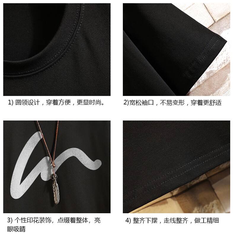 纯棉短袖t恤男大码半袖打底衫宽松体恤衫砖墙挂拍DX17280-P20,男装T恤,电商A040A