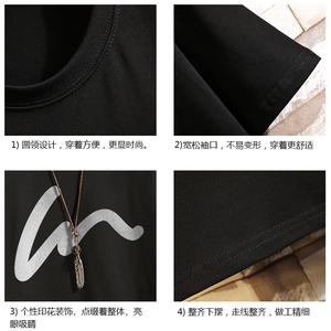纯棉短袖t恤男大码半袖打底衫宽松体恤衫 砖墙挂拍 DX17280-P20图片
