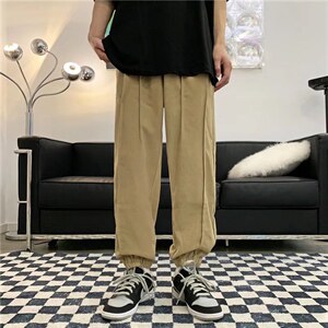男春季潮流时尚休闲长裤B395P32图片