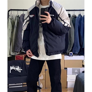 青少年冬季棉衣外套男女双面穿立领户外防风保暖冬款棉服 MH199图片